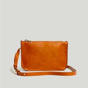 Madewell The Simple Crossbody Bag NWT Brown Leather Purse - Originally $98